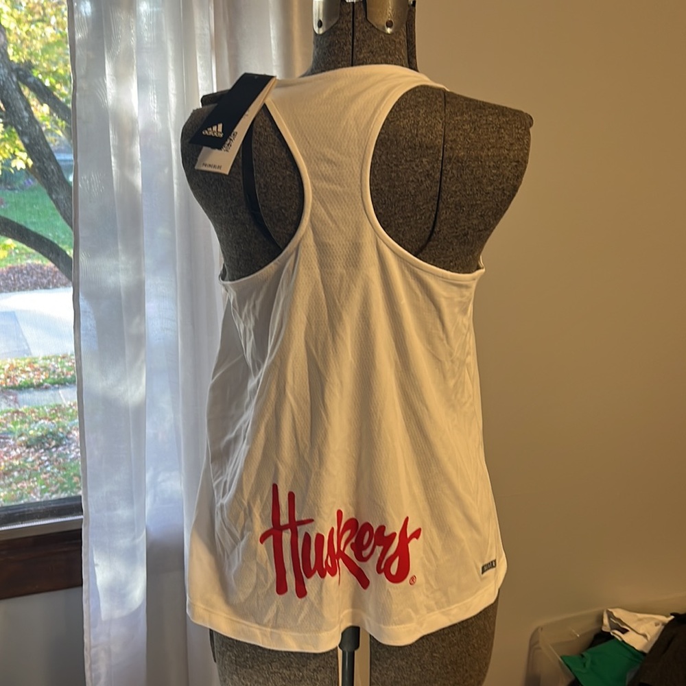 Huskers adidas running tank. - Picture 2 of 3